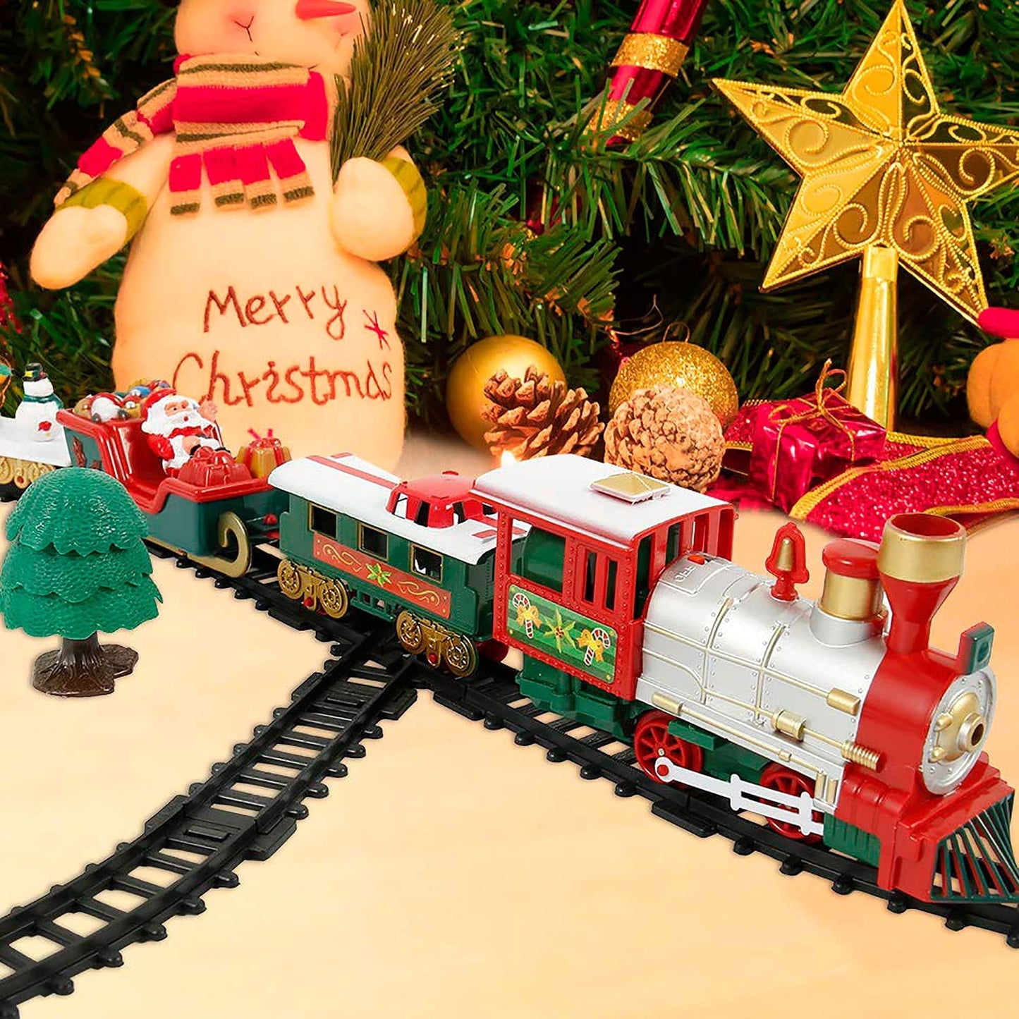 Holiday Express Train Set – Electric Railway Toy for Kids