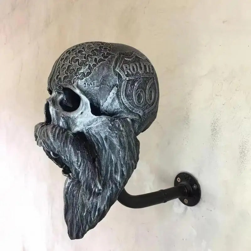 Skull Helmets Holder Wall Mount