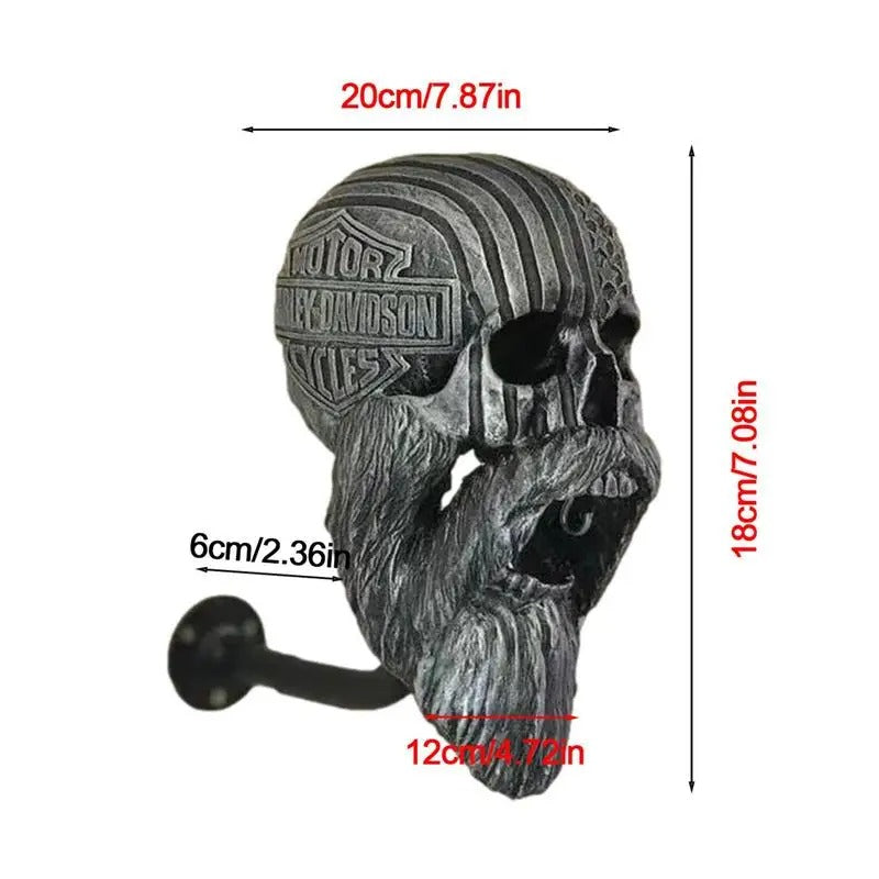 Skull Helmets Holder Wall Mount
