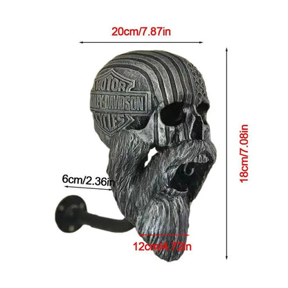 Skull Helmets Holder Wall Mount