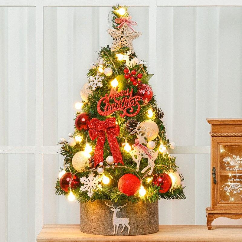 Mini Lighted Decorative Tree