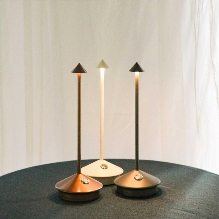 Modern Cordless LED Table Lamp Rechargeable Touch Dimmable