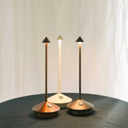 Modern Cordless LED Table Lamp Rechargeable Touch Dimmable