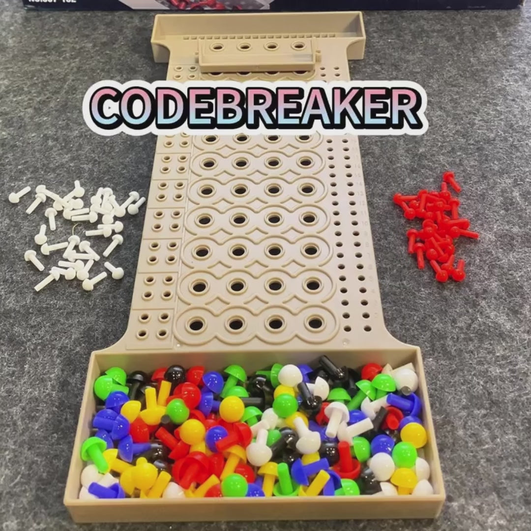 Code-Breaking Logic Board Game with Boosts Thinking Skills & Safe for Kids Ages 3+
