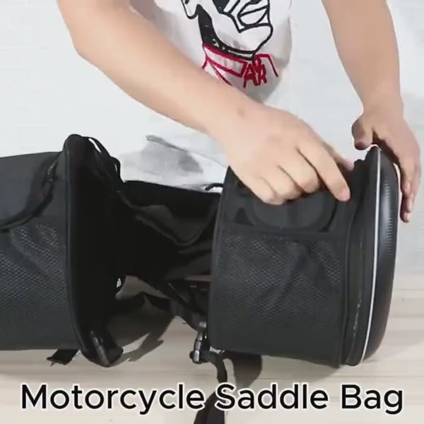 Universal Frameless Motorcycle Saddle Bag - Motorcycle Waterproof Rear Back Bag