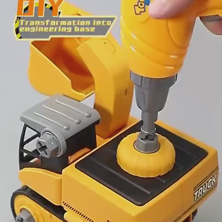 Master Builder Engineer Toy Set – Build Your Own Work Vehicle