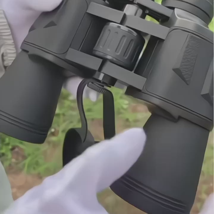 Long-Range Binoculars With Powerful 20x Magnification, Large 50mm Objective Lens, And Military-Grade FMC Coating