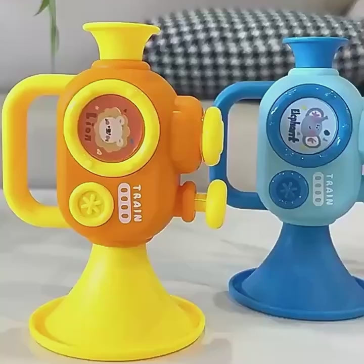 Baby Trumpet Musical Toy – Early Learning Educational Instrument, Safe for Ages 1+