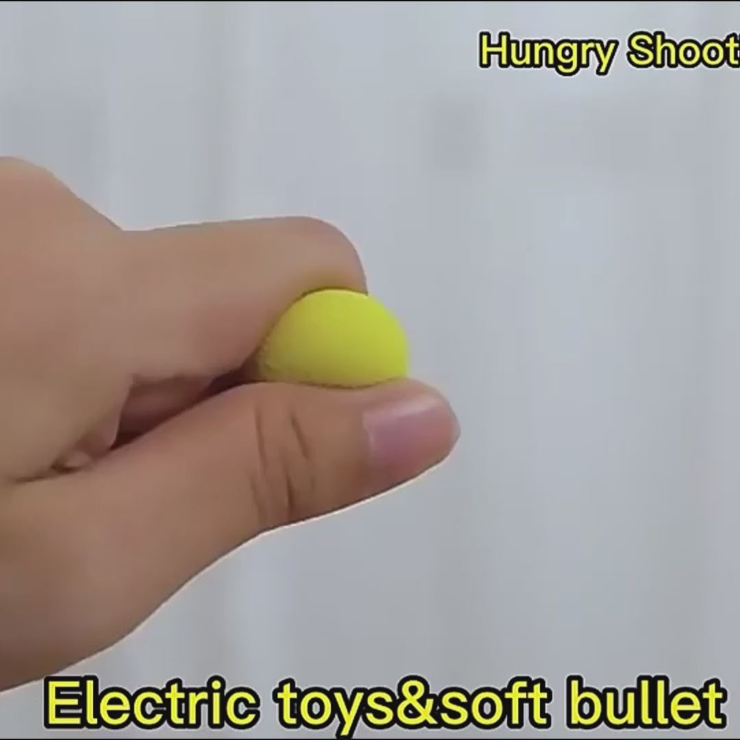 Shooting Duck Toy with Safe EVA Foam Balls, Electronic LCD Scoreboard, Safe for Ages 3+