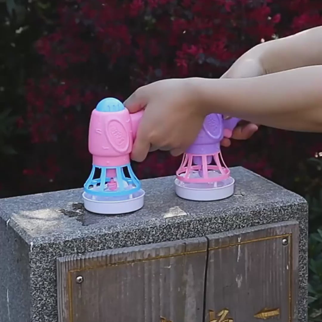 Bubble Gun Toy, Group Play and Outdoor Events, Safe for Ages 3+