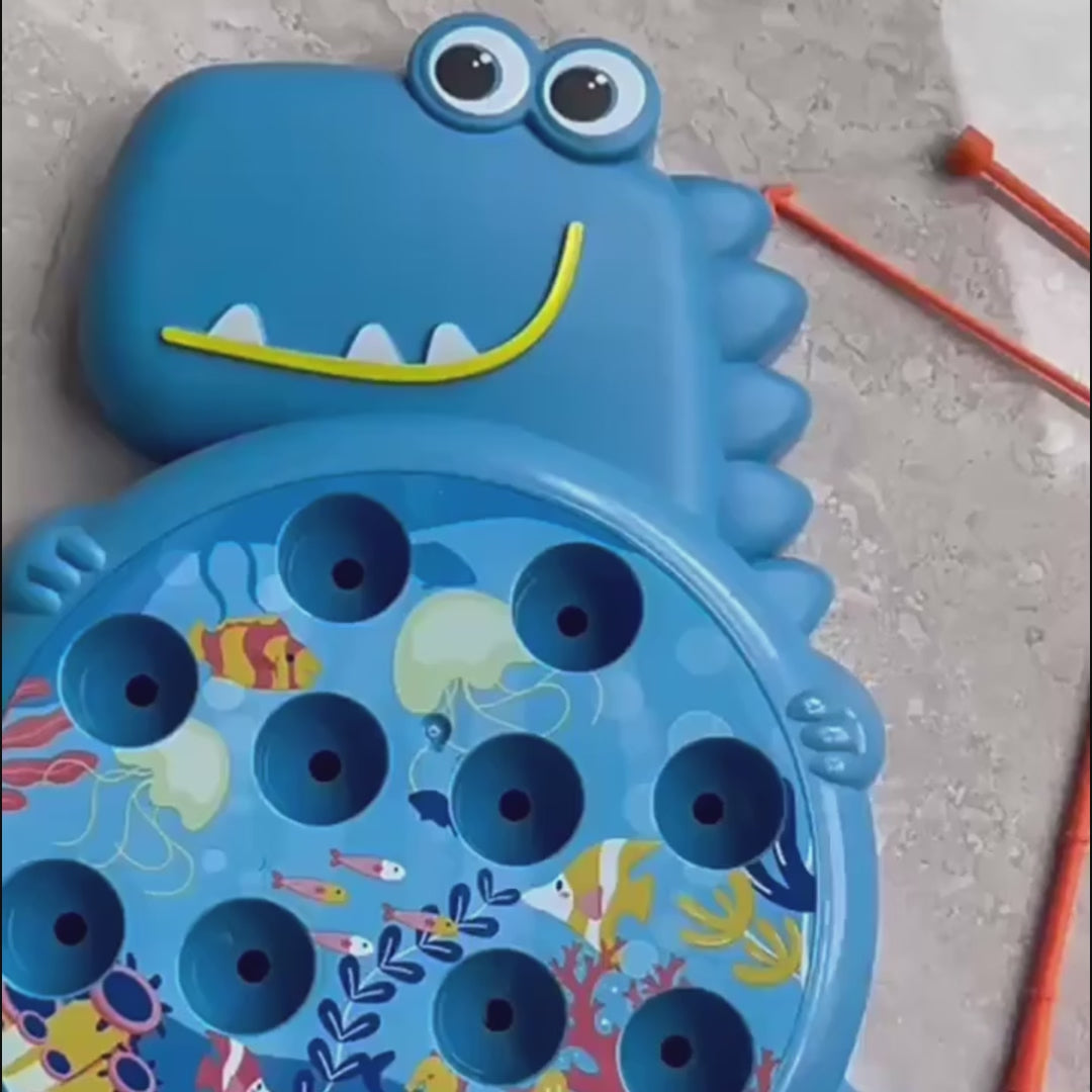 Magnetic Fishing Toy with Colorful, Safe & Fun Multiplayer Game for Ages 3+