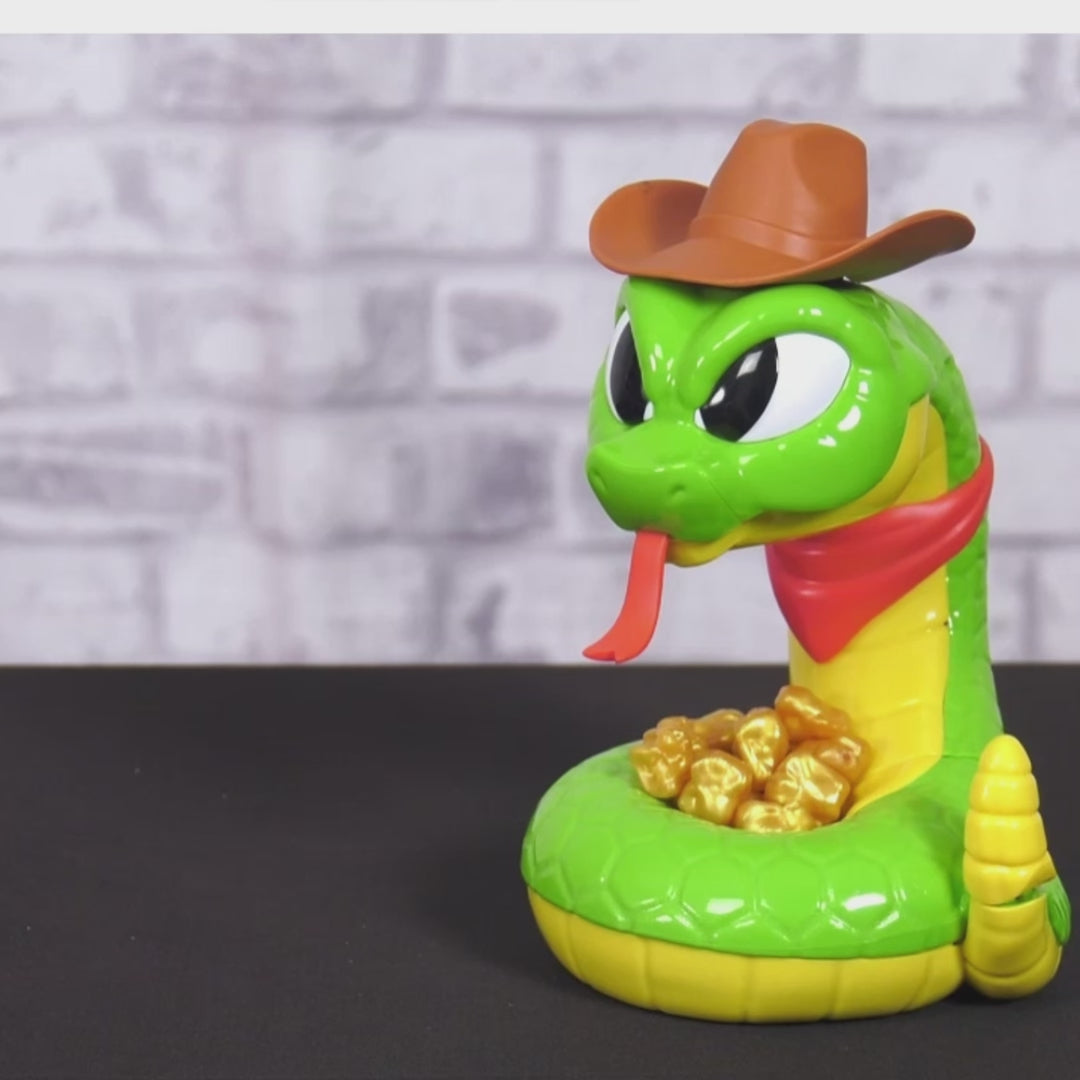 Rattlesnake Treasure Capture Challenge with Motion Sensing, Electric-Powered, Safe for Ages 3+