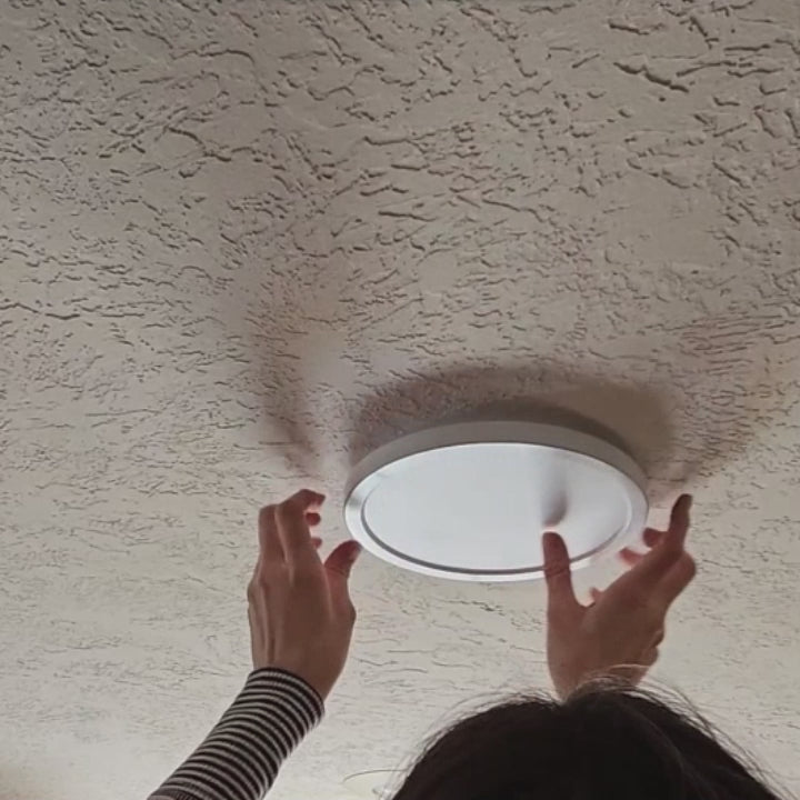 Bathroom LED Ceiling Light, 15W 1500lm, IP54 Waterproof, Ultra-Thin Design, Energy-Saving