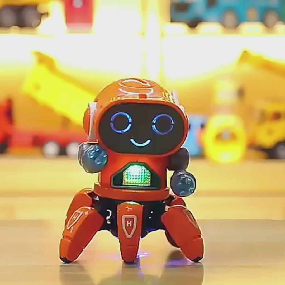 Dance Music Robot - Screen-Free Toy, Boosts Sensory Skills, Movement & Group Interaction, Safe for Ages 3+