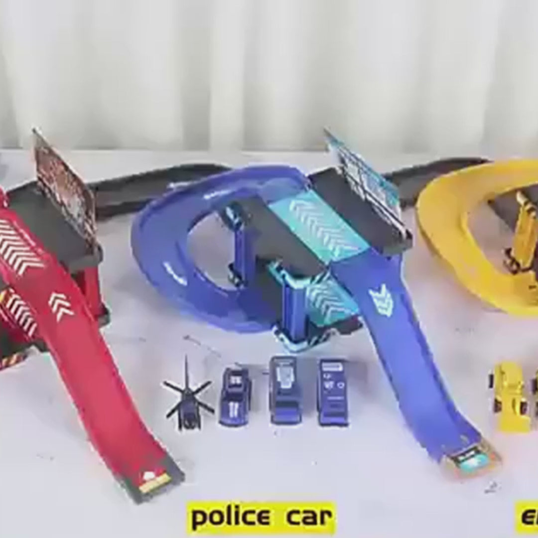 Construction Vehicle Set With ABS Plastic, Lights & Sounds, , Easy Assembly, Gift for 3+