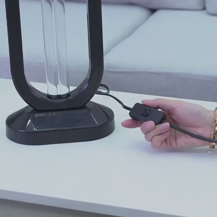 Multi-Surface UV Disinfectant Bulb with UV + Ozone Sterilization Technology and Remote Control Operation
