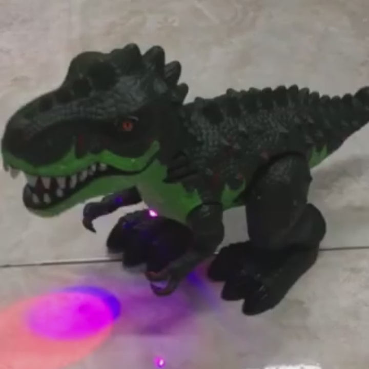 Roaring Music Dinosaur with Lights and Sound, Durable Plastic, Realistic Design, Safe for kids 2+