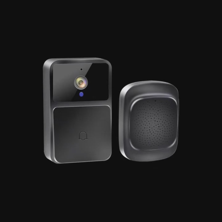 Smart Wireless WiFi Video Doorbell Camera with Two-Way Audio  – HD Night Vision, Two-Way Intercom & Voice Changer