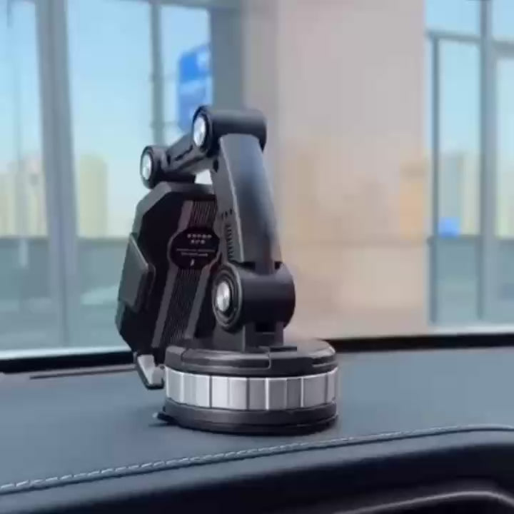 Strong Suction Car Phone Holder with Suction Cup, 360° Rotation, Safe Materials and Easy Operation