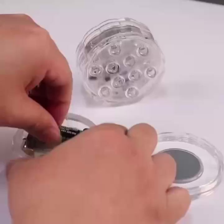 Remote Control Waterproof Magnetic Suction Cup LED Light – Adjustable Lighting Modes, Easy to Use