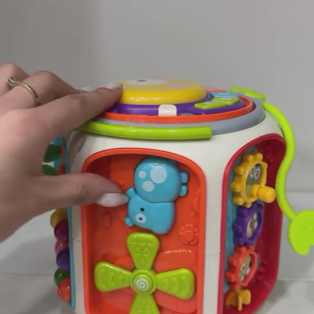 9-in-1 Educational Baby Toy with Upbeat Music, Flashing Lights, Safe Toy for Toddlers 12+ Months