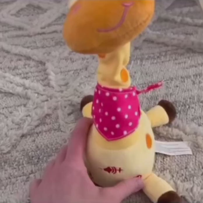 Dancing Giraffe Toy with Music & Lights, Records and Repeats Voices, Safe for Ages 3+