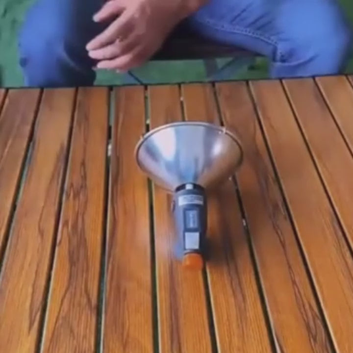 Outdoor Portable Gas Camping Heater Made of Stainless Steel with Low Gas Consumption