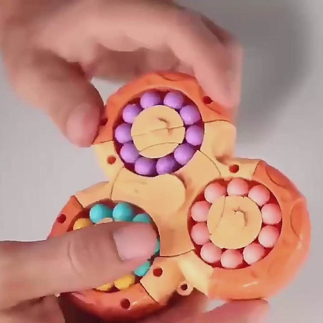 Stress Relief Spinner with Fun Educational Toy, Boosts Logic & Focus, Safe for Ages 3+