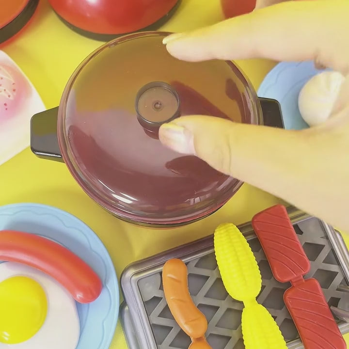 Fidelity Cooking Toys with Highly Simulated, Diverse Accessories, Suitable at Home or School, Safe for Ages 3+