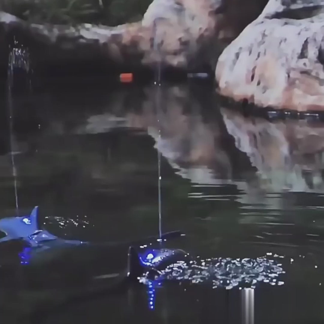 Water Spray Remote Control Shark Toy Electric Toy under the Water Gift for Kids