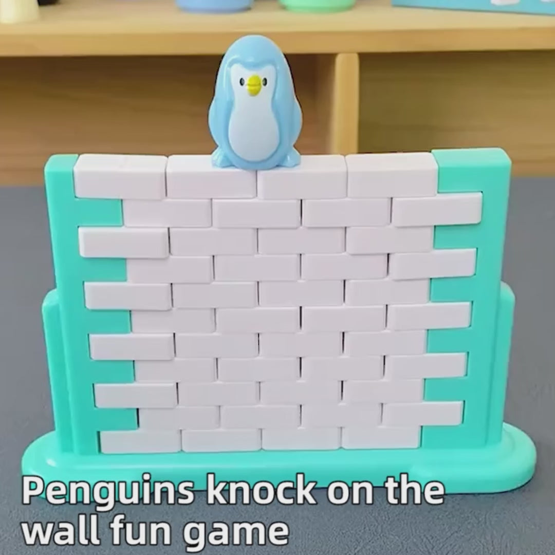 3PCS Penguin Trap Game with Fun and Safe Play Builds Logic, Hand-Eye Coordination, Easy Assembly for Kids Ages 3+