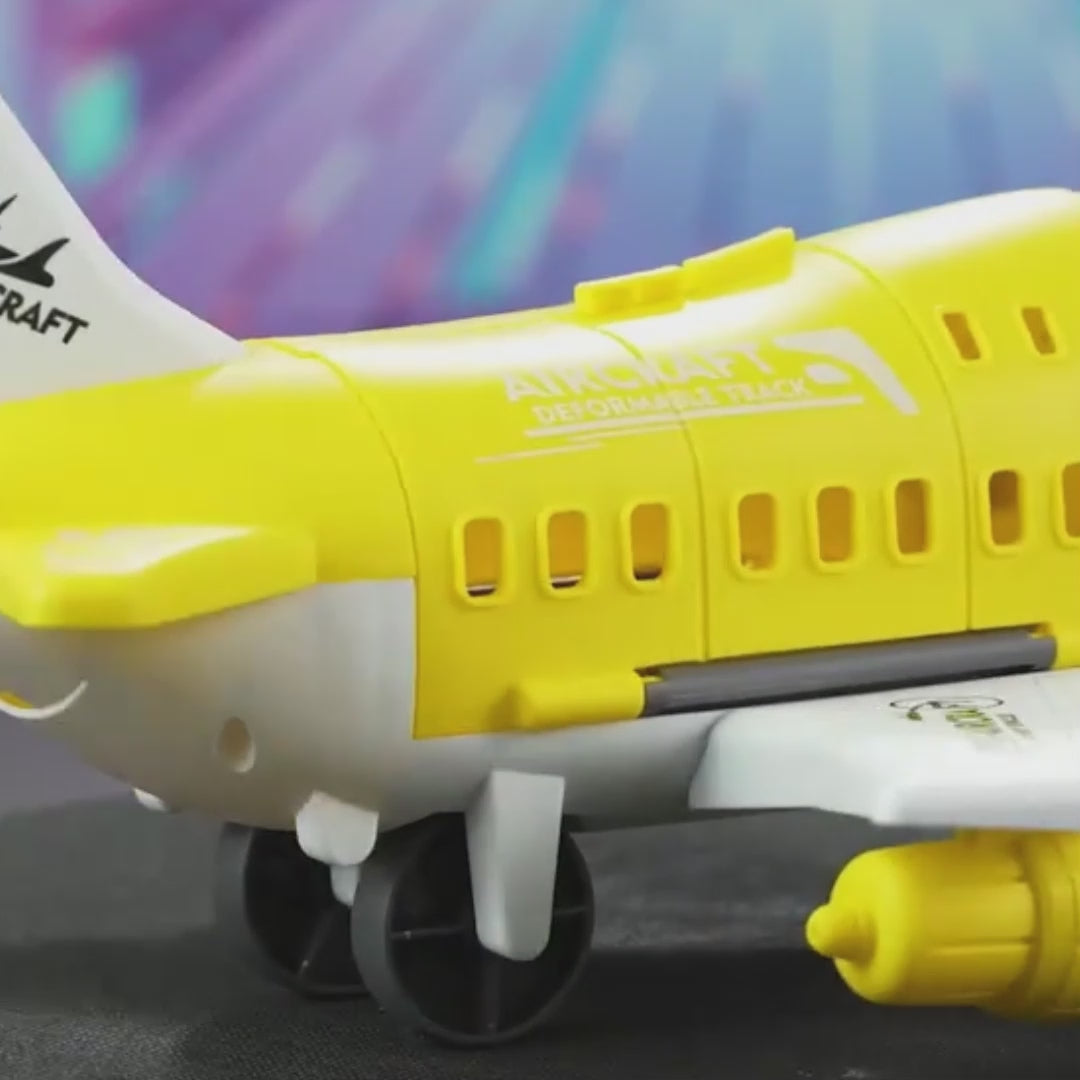 Transform Aircraft Toy, Boosts Logic & Imagination, Fun Playtime, Social Interaction, Safe for Aged 3+