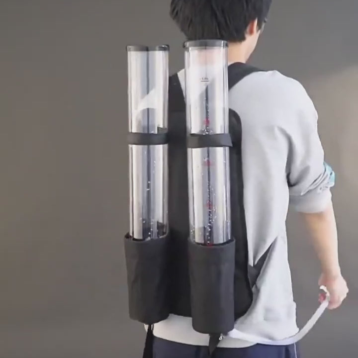 Portable Backpack Dispenser – 6L Dual Shot Beverage Companion for Beer, Cocktails & More