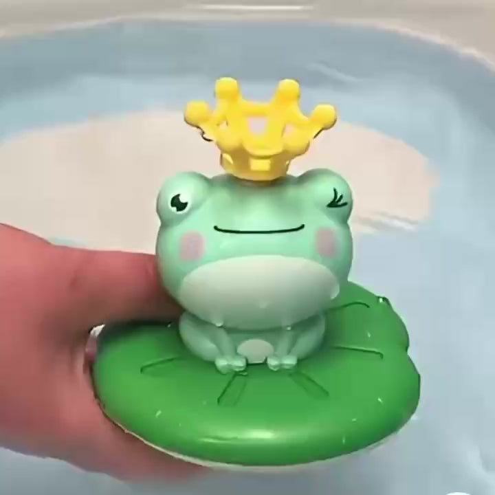 Frog Sprinkler Shower with Multiple Spray Nozzles – Compact, Portable and Safe for Ages 3+