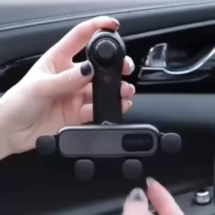 Rotatable Car Phone Holder for Air Vent – 360° Swivel, Foldable, and Easy to Use