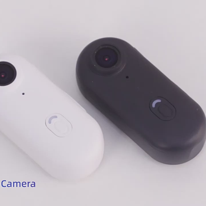 4K Thumb Action Camera, Waterproof Body Camera for Cycling & Pet Walking, 1080P HD Video Recording
