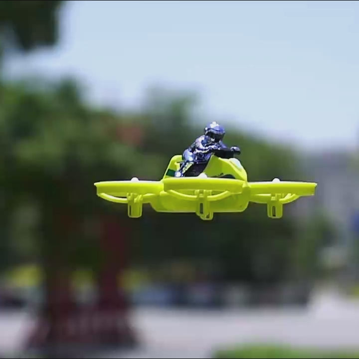 Amphibious RC Toy with 3-in-1 Air, Land & Water Modes, 360° Flips & Rotations, LED Lights for Night Flying, Safe for Ages 8+