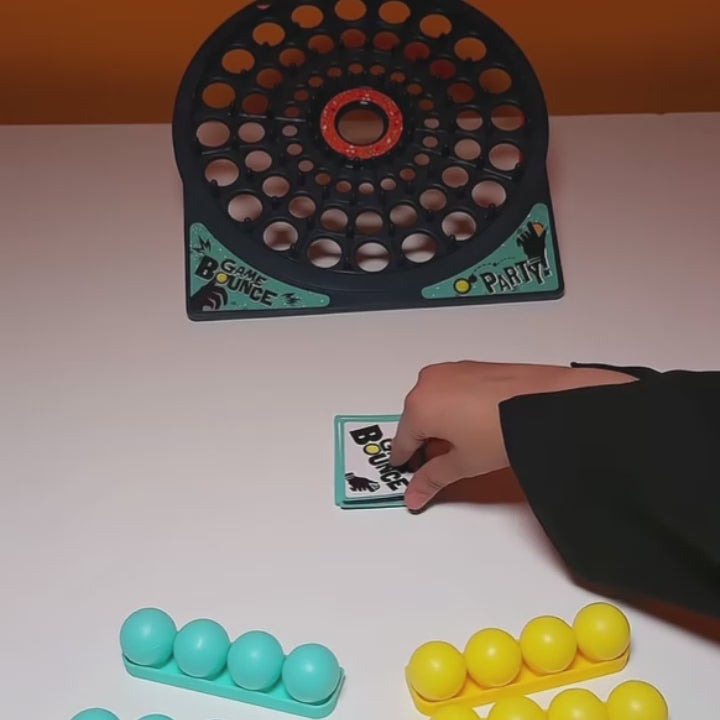 Ball Bouncing Game with Diverse Cards, Enhances Interaction And Family Bonding, Safe for Ages 3+