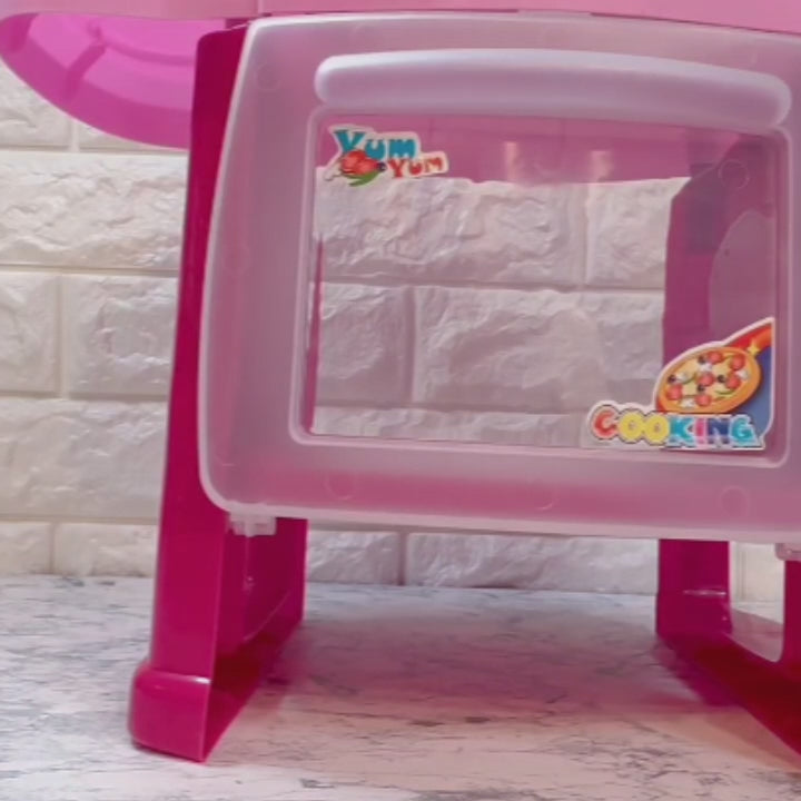 Kitchen Playset Role Playing Game with Light and Sound Water Features Christmas Gift Toys