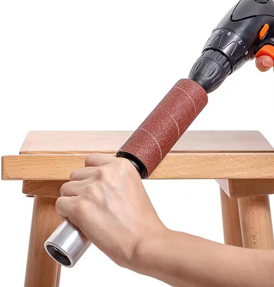 Versatile Performance -  Spindle Sanding Drum Sander Tool for Drill